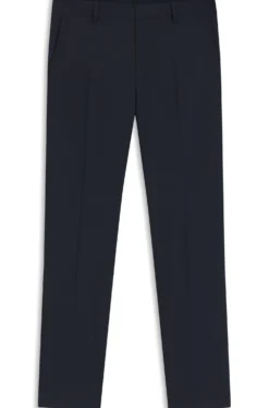 Slim-fit trousers in stretch wool