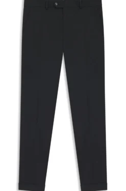 Slim-fit trousers in washable stretch cotton