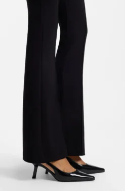 Slingback pumps in brush-off leather
