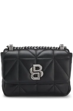 Small quilted shoulder bag with Double B monogram