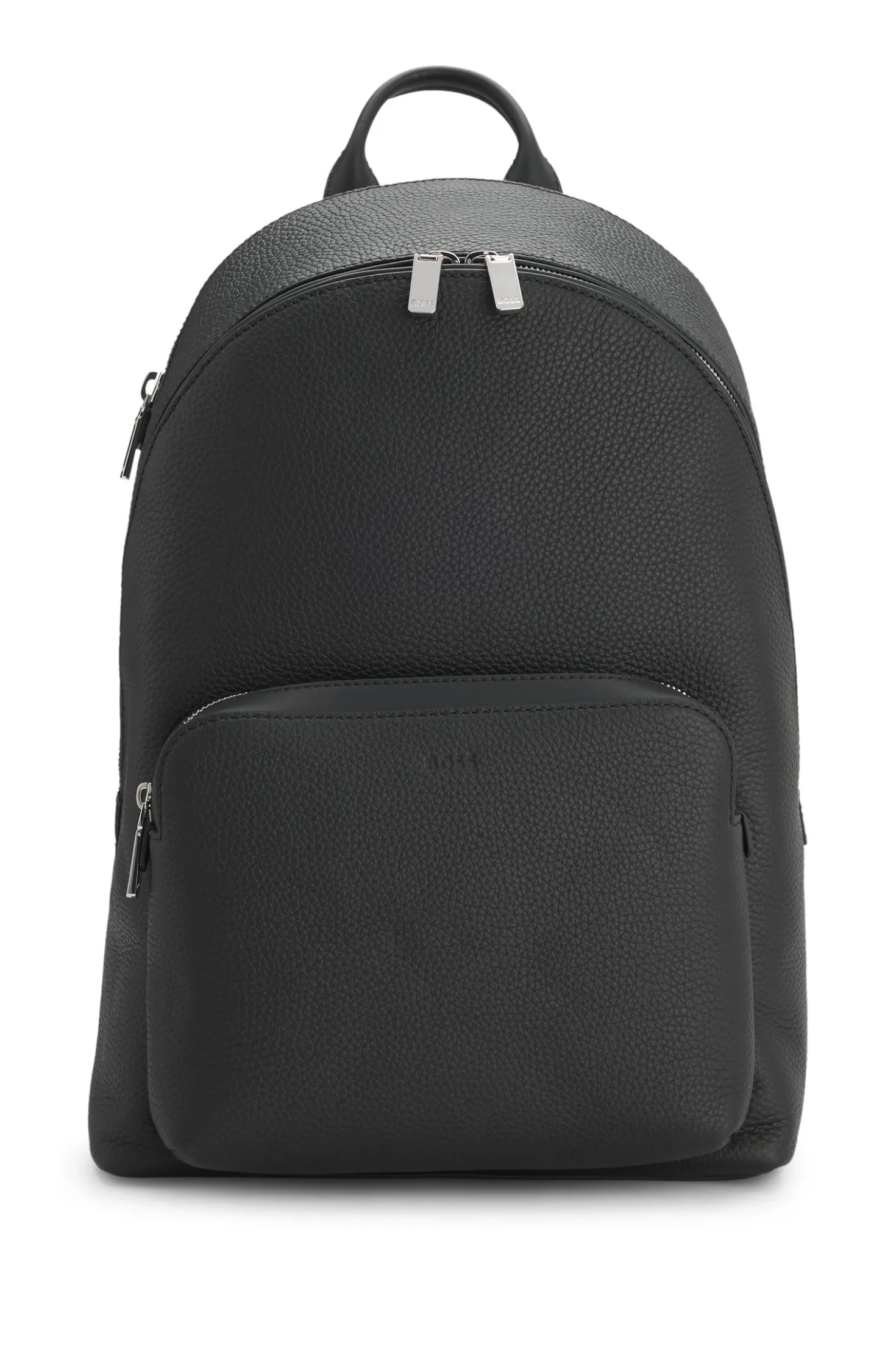Soft Italian leather backpack with smart sleeve