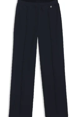 Straight-fit tracksuit bottoms in diamond jacquard