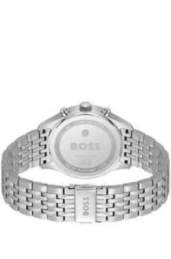 Stratus chronograph watch with seven-link bracelet