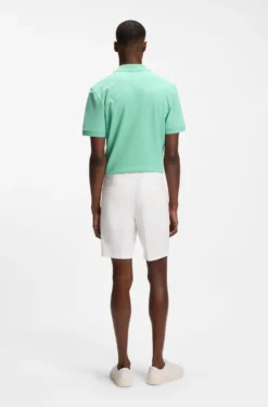 Stretch-cotton shorts in a modern fit