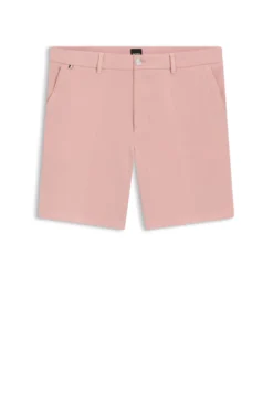 Stretch-cotton shorts in a modern fit