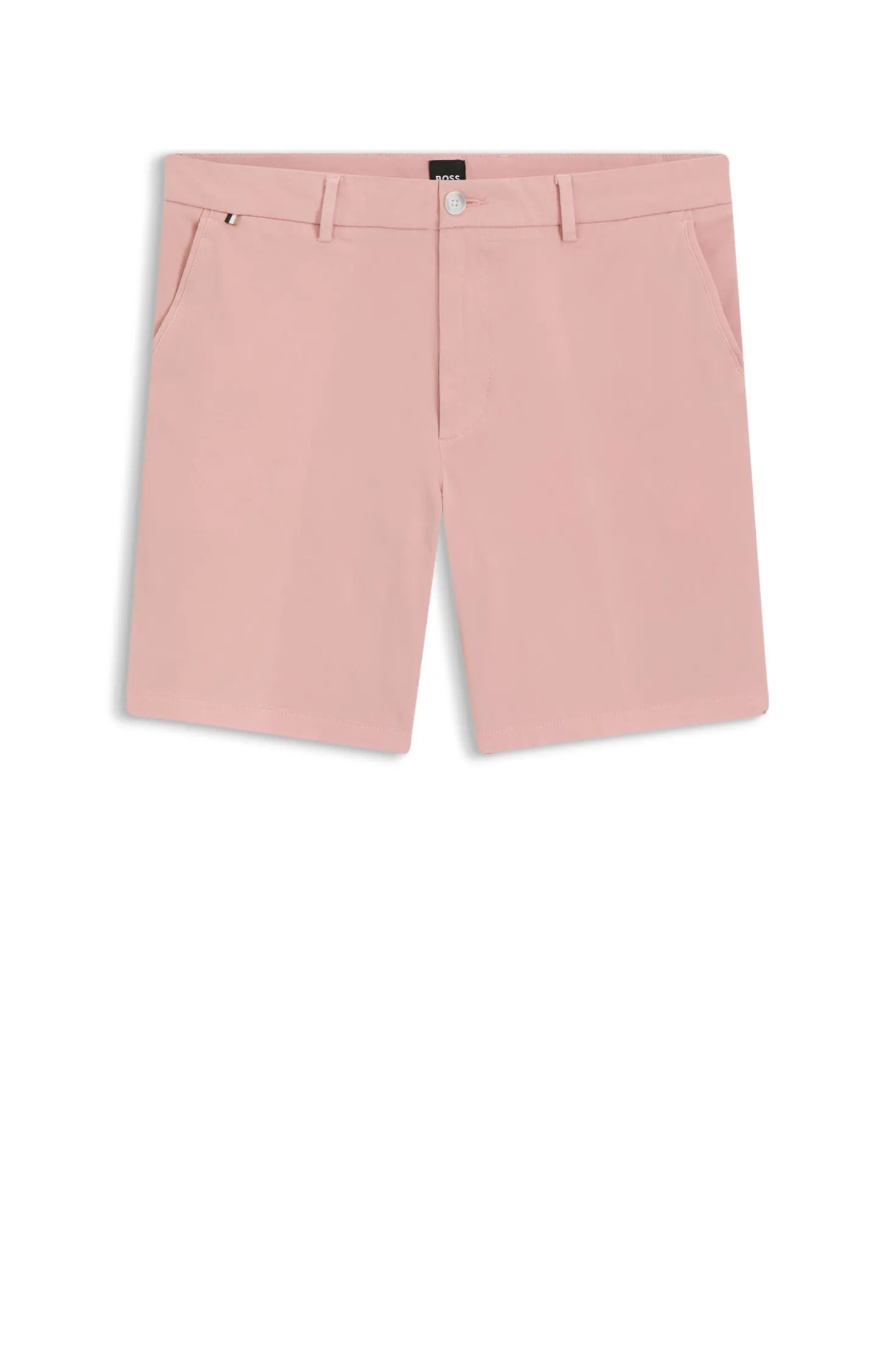Stretch-cotton shorts in a modern fit
