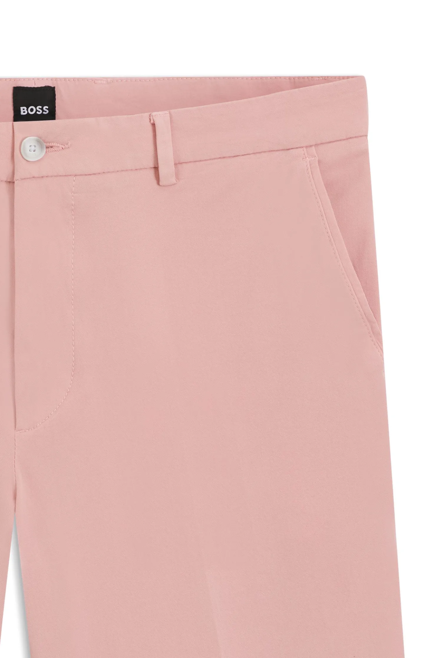 Stretch-cotton shorts in a modern fit