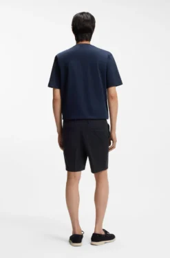 Stretch-cotton shorts in a modern fit