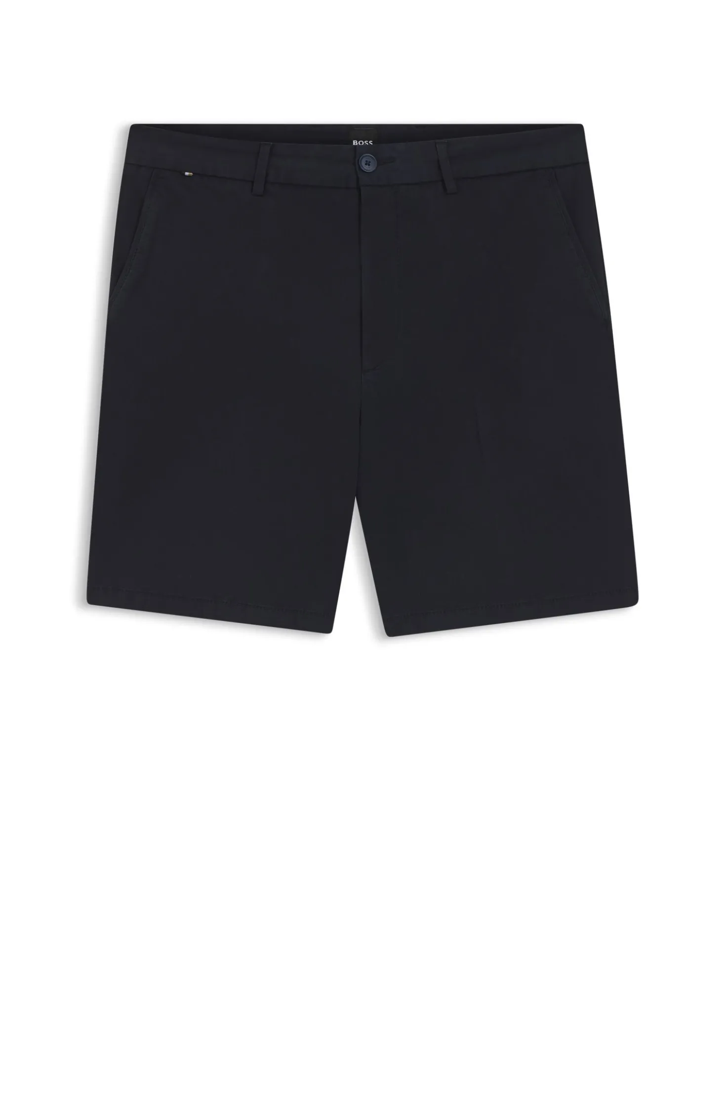 Stretch-cotton shorts in a modern fit