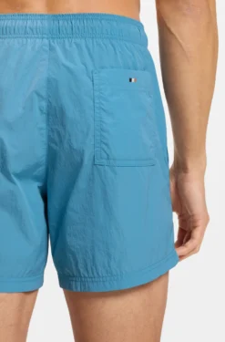 Swim shorts with Double B monogram trim
