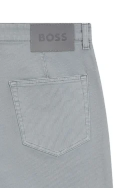 Tapered-fit jeans in stretch cotton