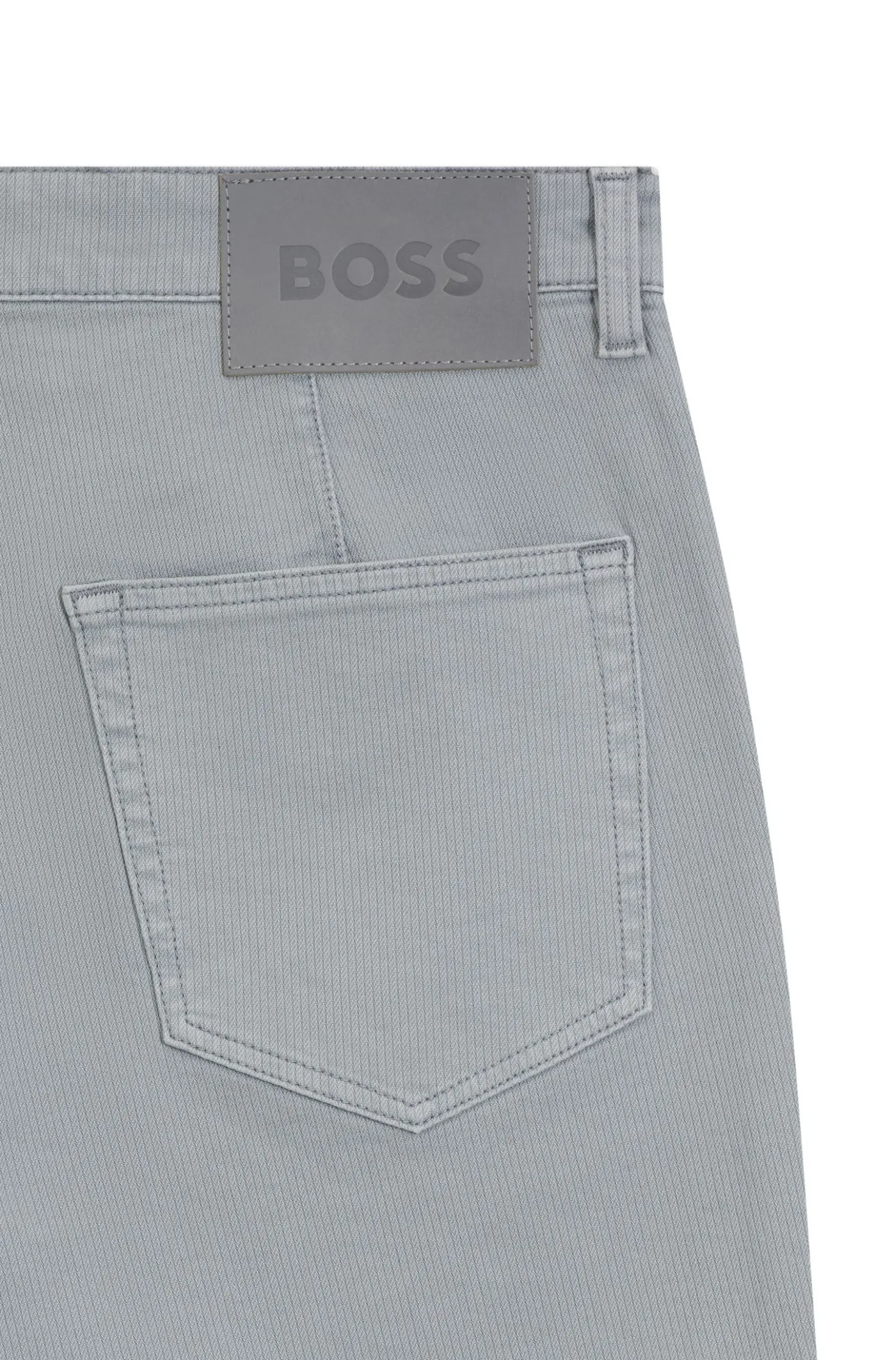 Tapered-fit jeans in stretch cotton
