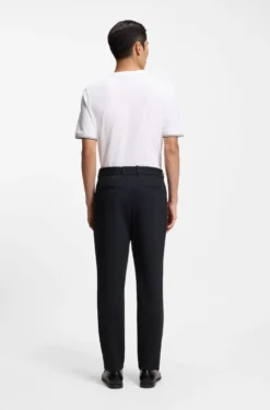 Tapered-fit trousers in performance-stretch fabric