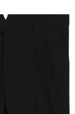Tapered-fit trousers in stretch-cotton twill