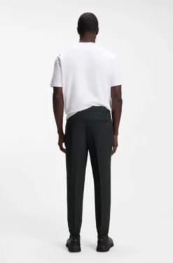 Tapered-fit trousers in water-repellent stretch fabric
