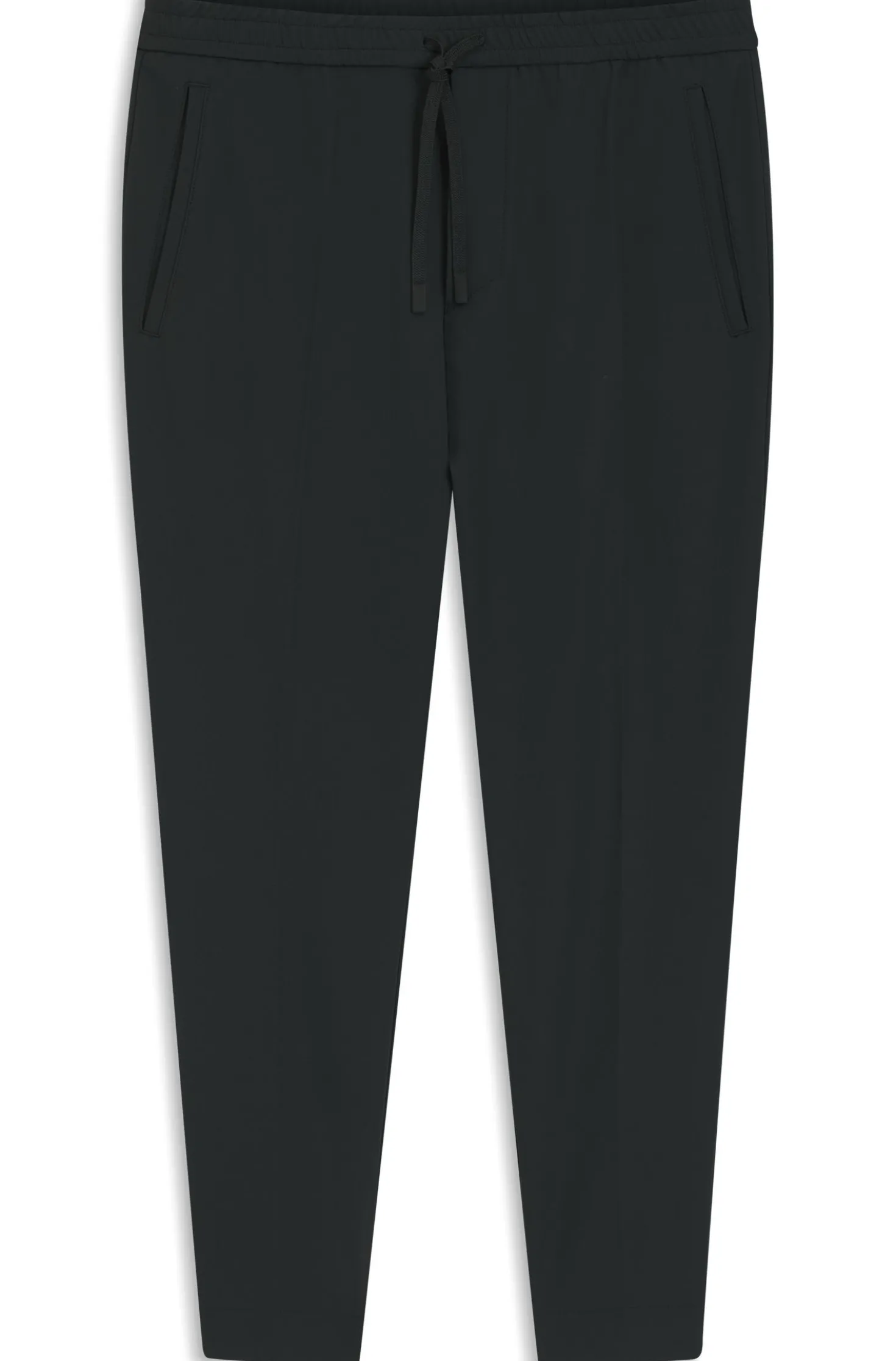 Tapered-fit trousers in water-repellent stretch fabric