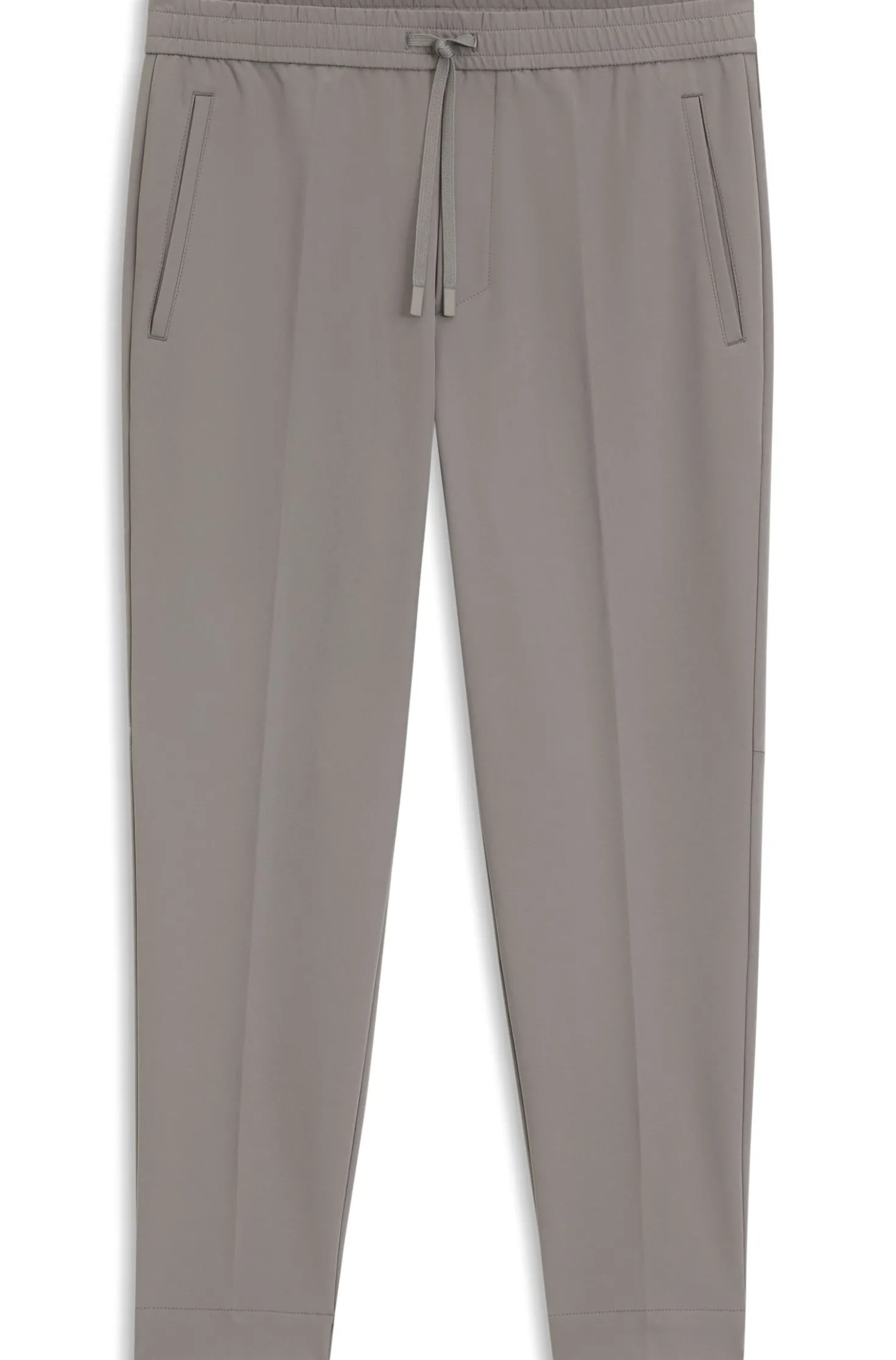 Tapered-fit trousers in water-repellent stretch fabric