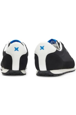 Textured-fabric trainers with star detail