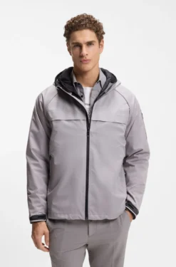 Three-in-one hooded jacket with detachable inner