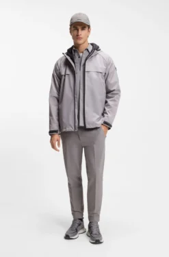 Three-in-one hooded jacket with detachable inner