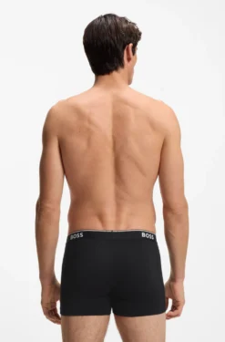 Three-pack of boxer briefs in stretch cotton