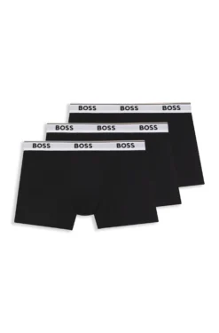 Three-pack of boxer briefs in stretch cotton