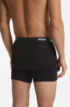Three-pack of boxer briefs in stretch cotton