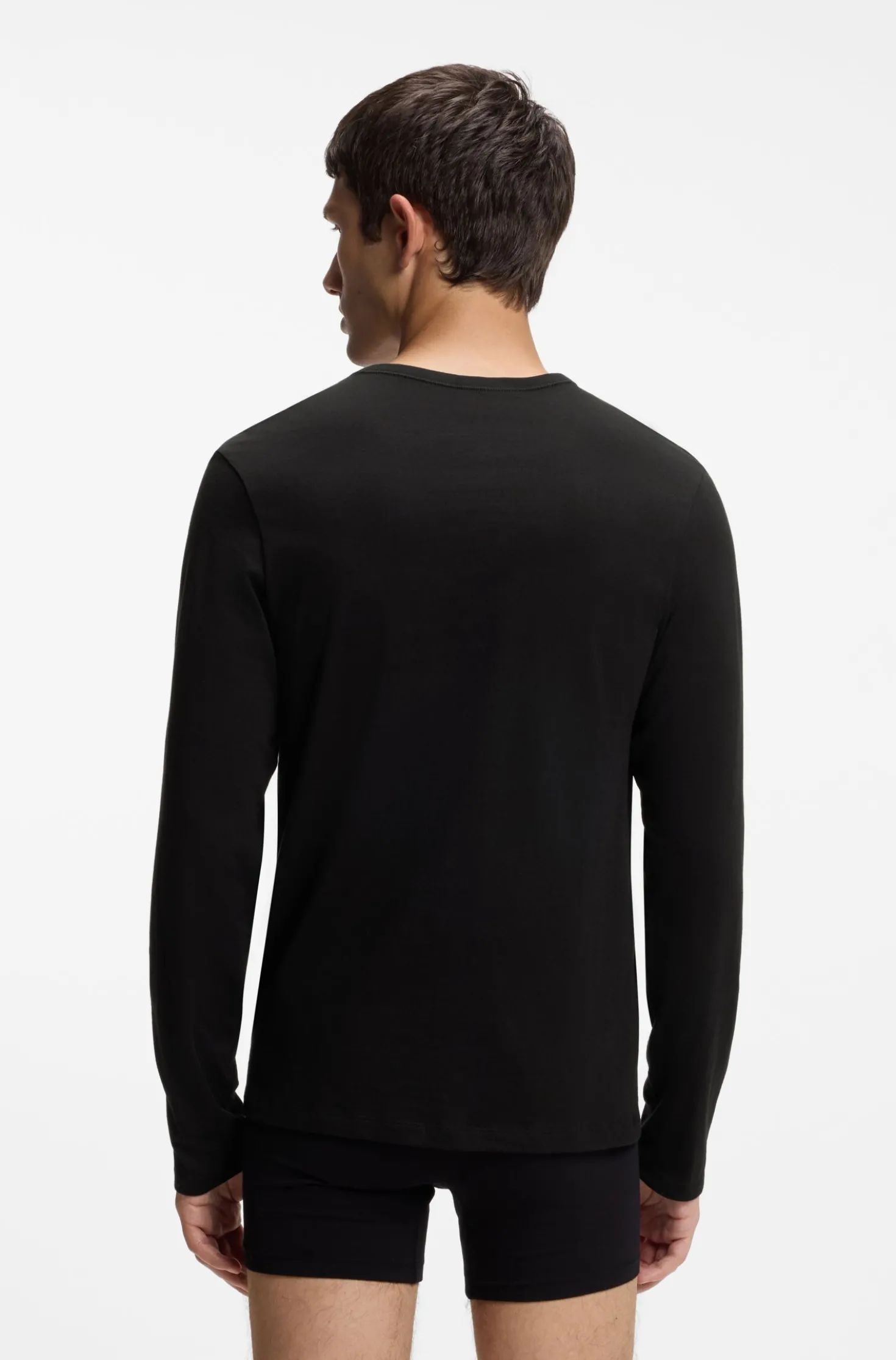Three-pack of cotton underwear T-shirts
