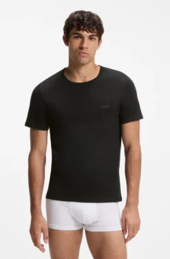 Three-pack of logo-embroidered T-shirts in cotton