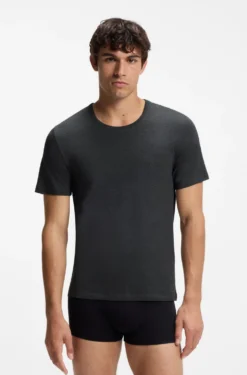 Three-pack of logo-embroidered T-shirts in cotton