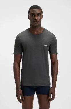 Three-pack of logo-embroidered T-shirts in cotton