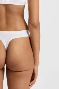 Three-pack of stretch-cotton briefs with logo waistbands