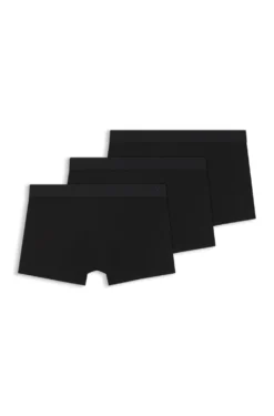 Three-pack of stretch-cotton trunks