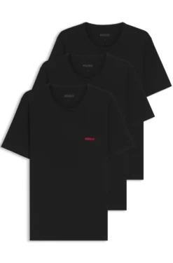 Three-pack of underwear T-shirts in cotton