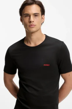 Three-pack of underwear T-shirts in cotton