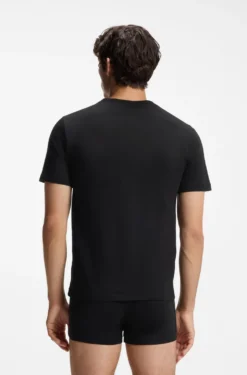 Three-pack of V-neck underwear T-shirts in cotton