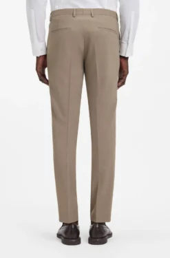 Three-piece extra-slim-fit suit in stretch dobby