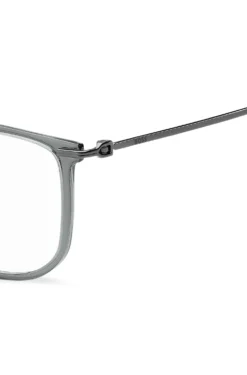 Titanium optical frames with lasered logo