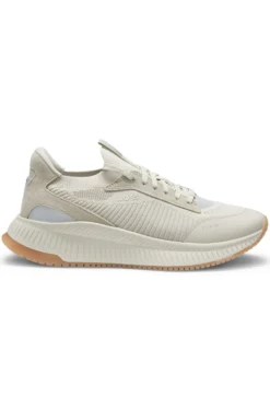TTNM EVO trainers with knitted uppers and suede trims