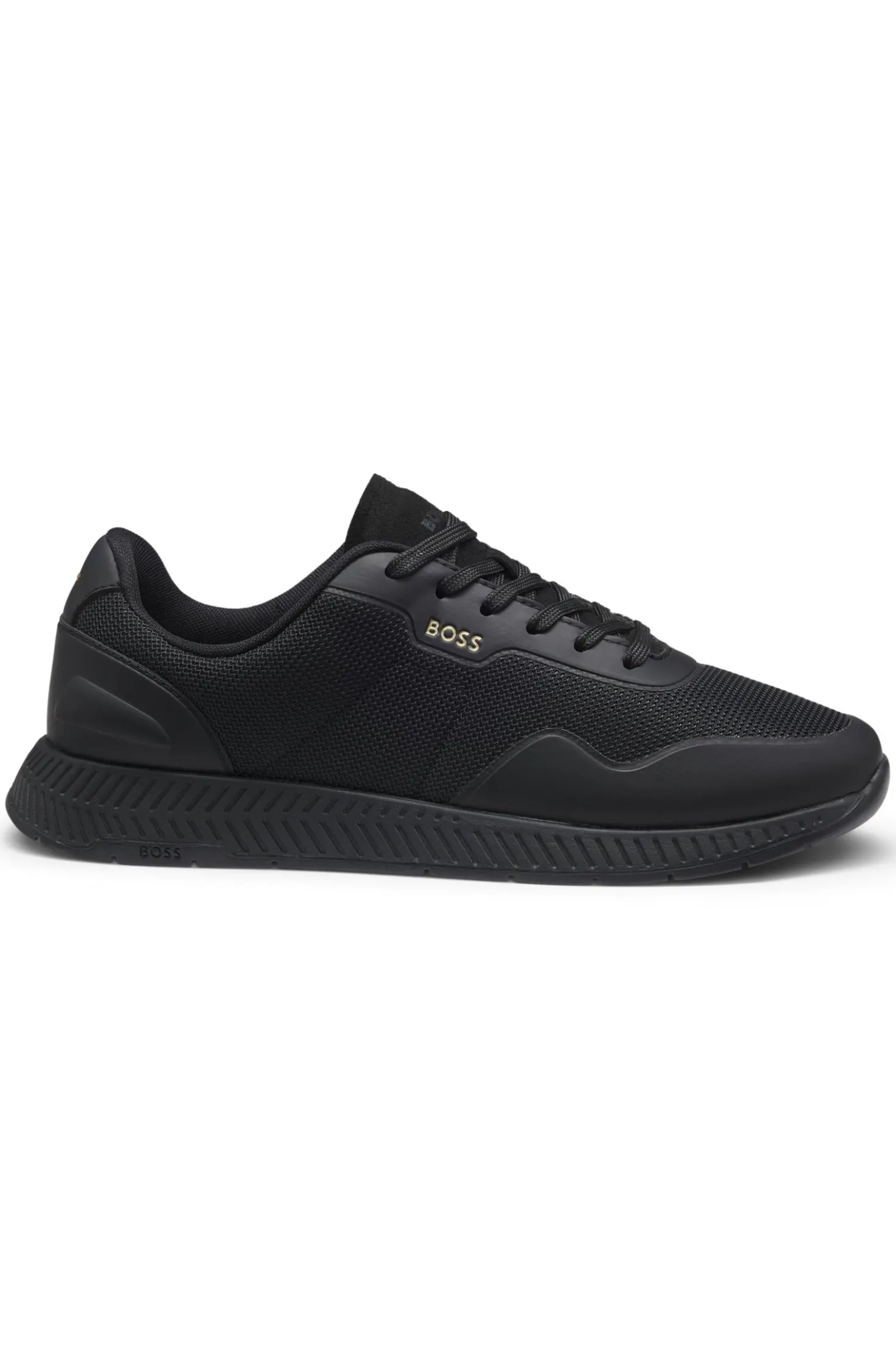 TTNM mesh trainers with smooth trims