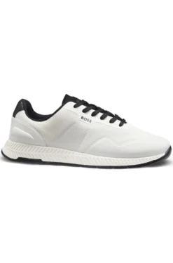TTNM mesh trainers with smooth trims