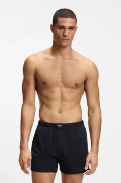 Two-pack of boxer shorts in stretch cotton