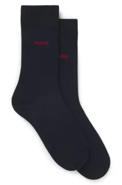 Two-pack of regular-length logo socks