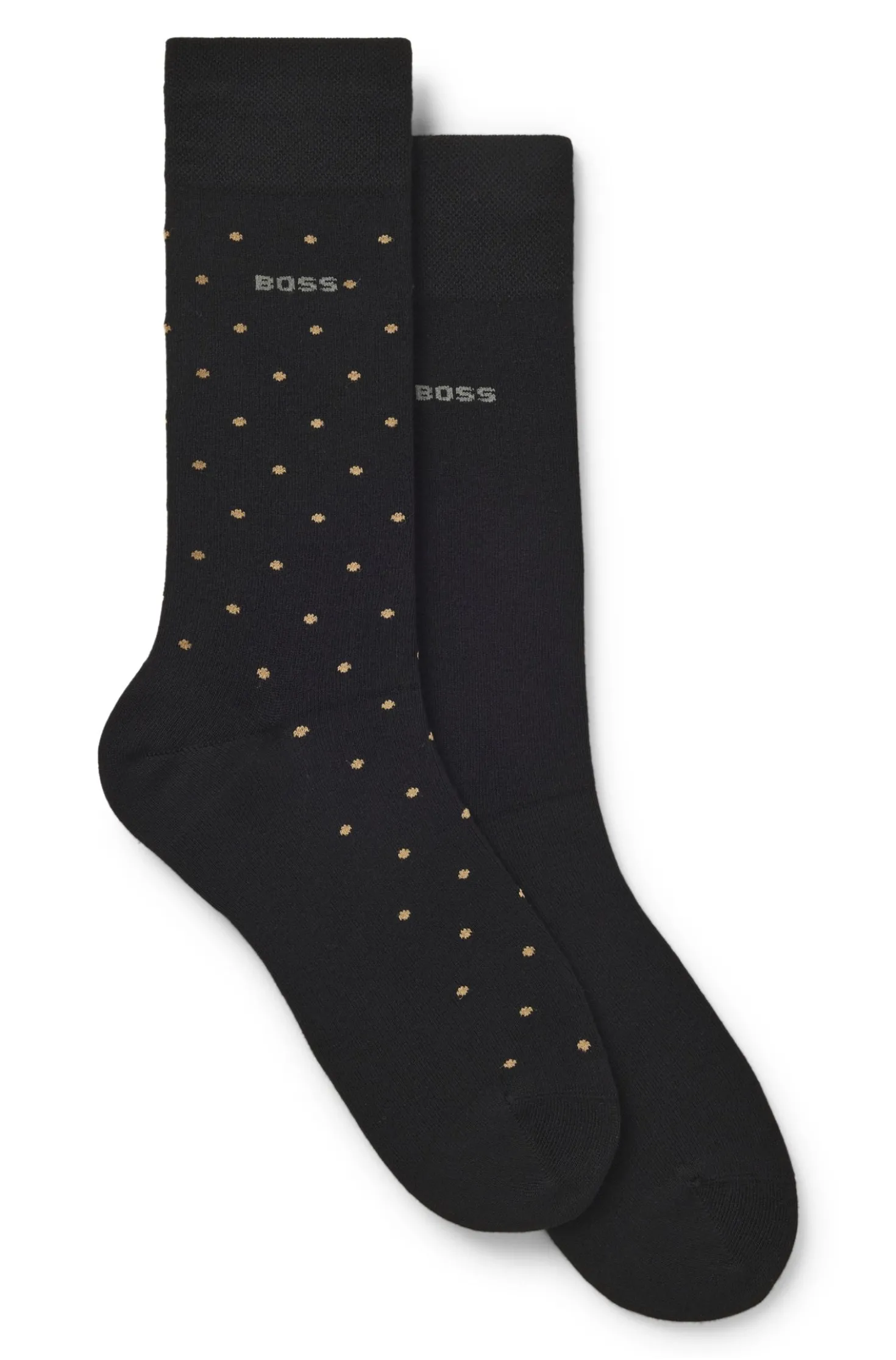 Two-pack of regular-length socks in bamboo