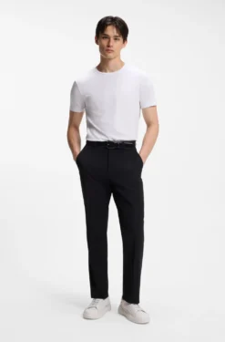 Two-pack of slim-fit T-shirts in stretch cotton