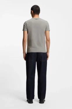Two-pack of slim-fit T-shirts in stretch cotton