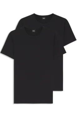 Two-pack of underwear T-shirts in stretch cotton