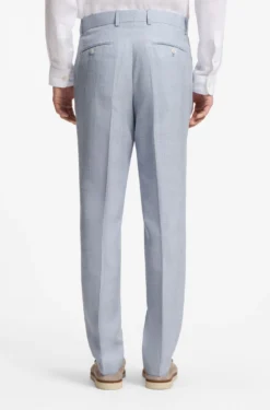 Two-piece regular-fit suit in checked fabric
