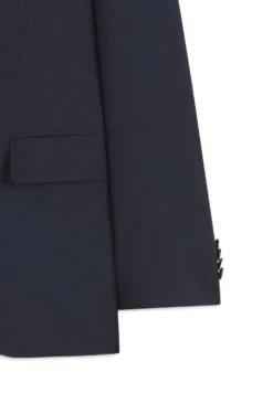 Two-piece regular-fit suit in virgin wool