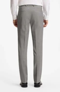 Two-piece slim-fit suit in a wool blend